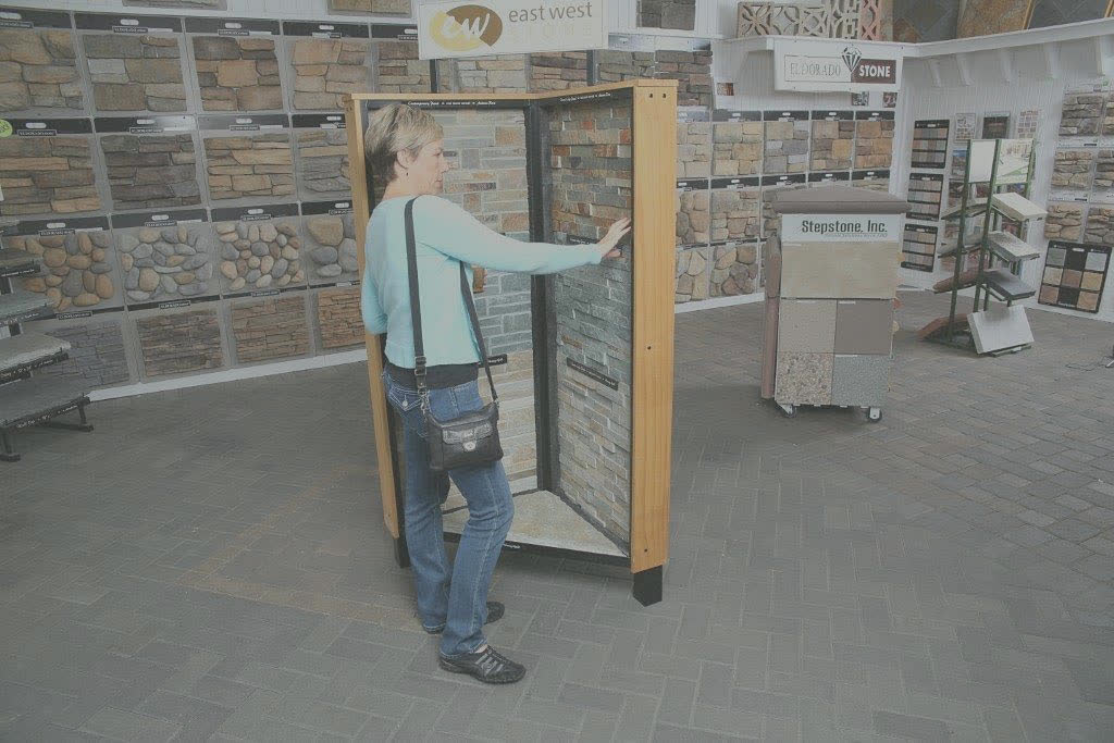 Inside the real South Coast Shingle stone showroom